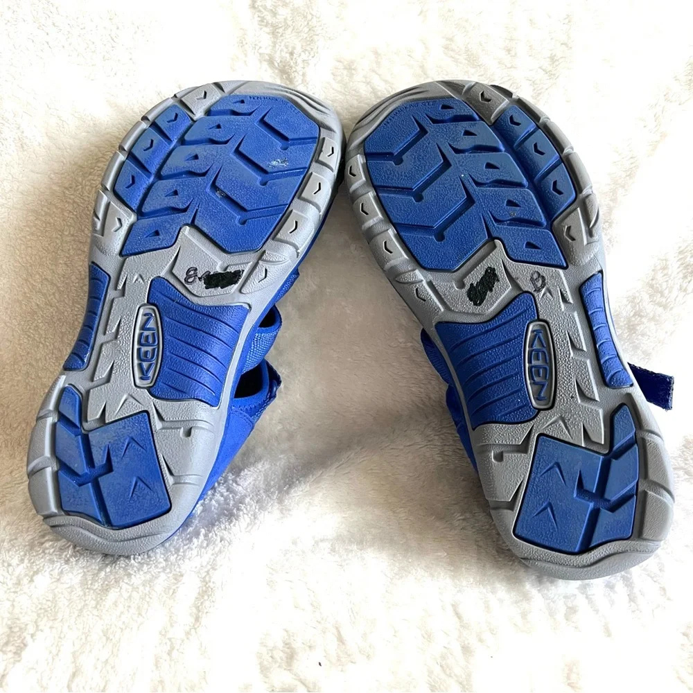 Keen Newport H2 Sandals Blue Grey Youth Size 6